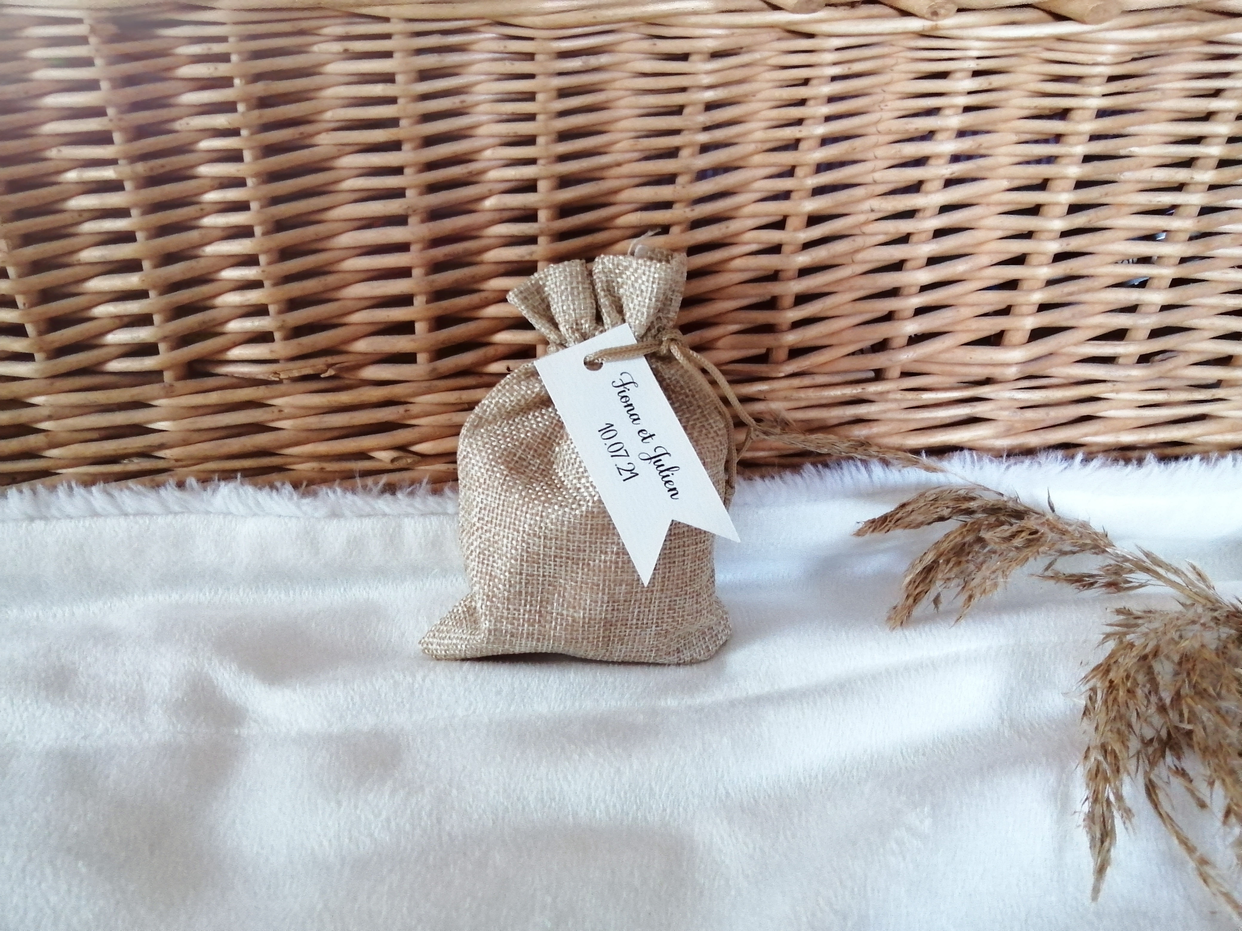 Pochette Toile de Jute