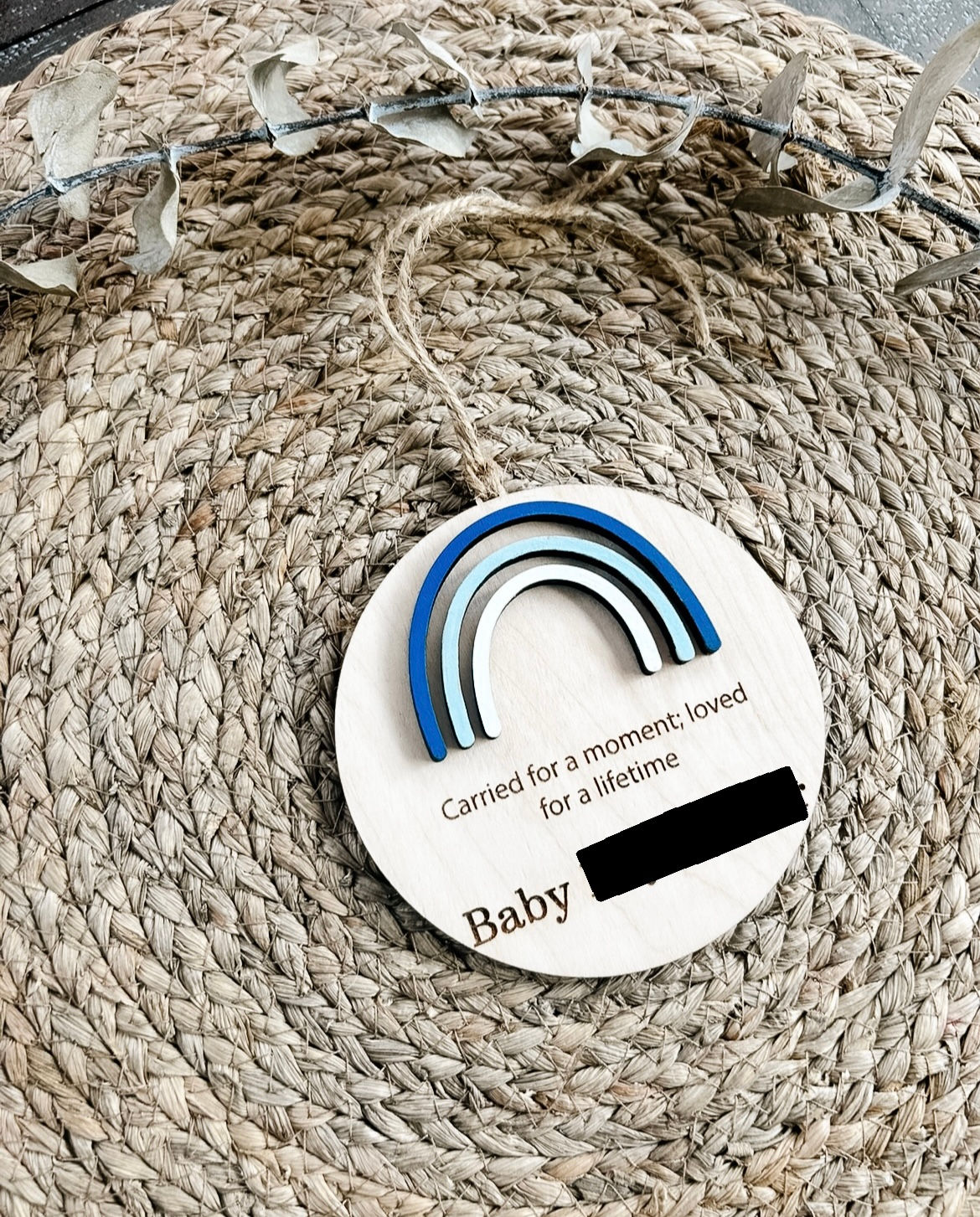 Rainbow Memorial Ornament 