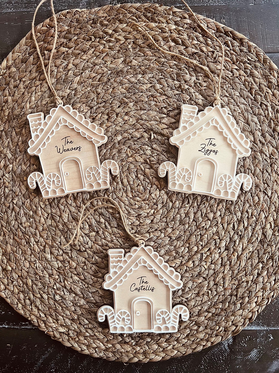 Thumbnail: Gingerbread House Ornament 