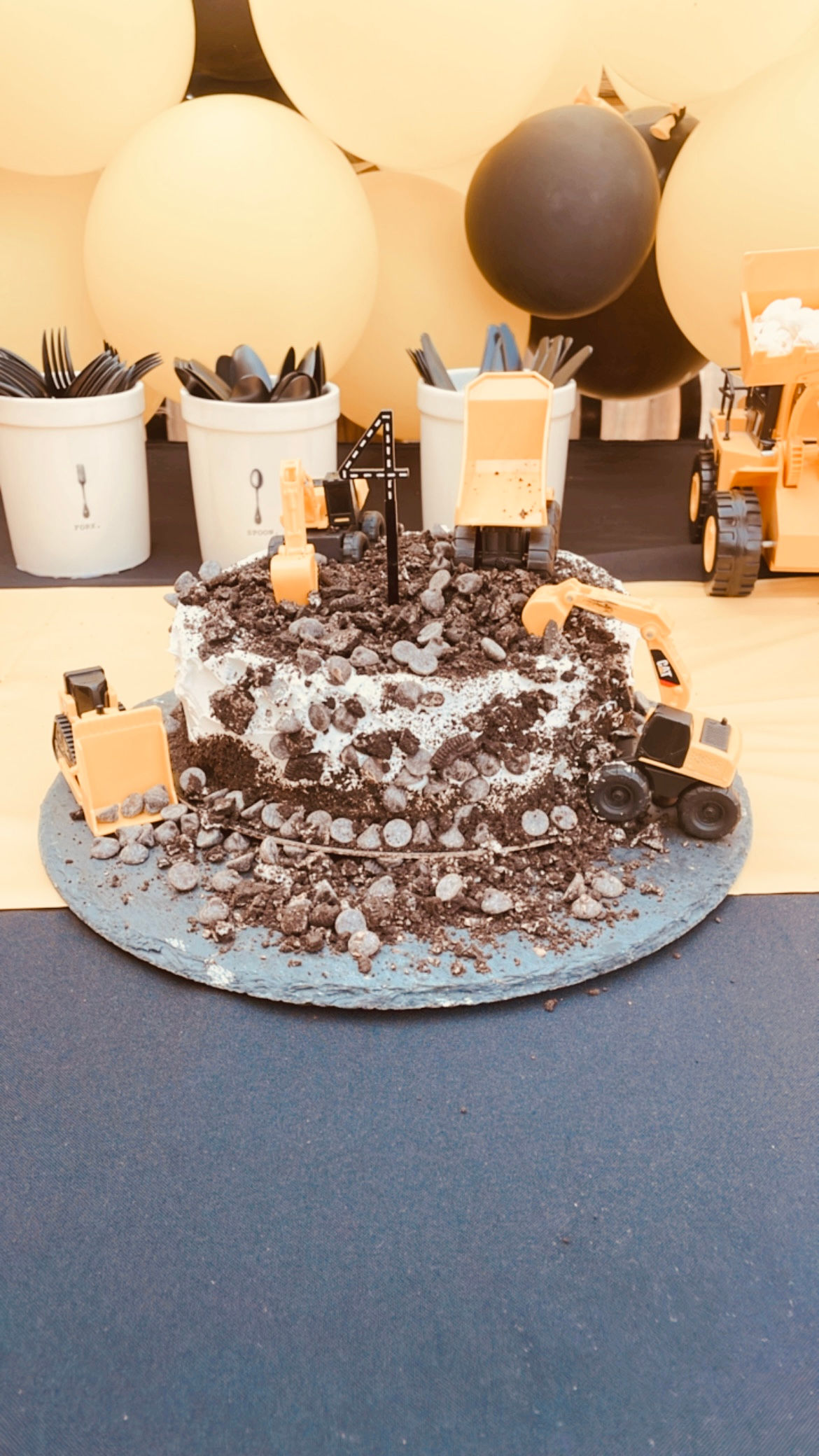 Road Track Cake Topper 