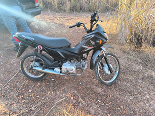 PM recupera moto com registro de roubo no Caldeirões