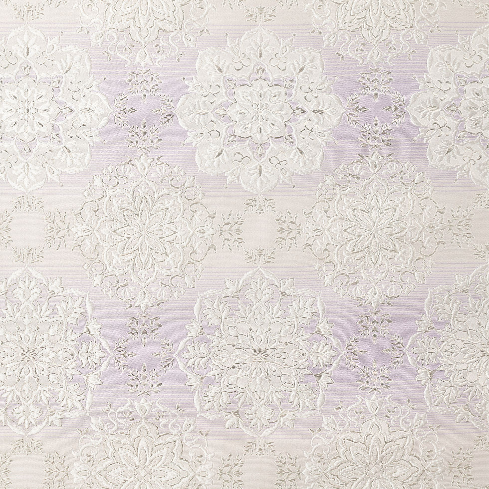 サムネイル： 六通八寸なごや帯　花輪（薄フジぼかし）