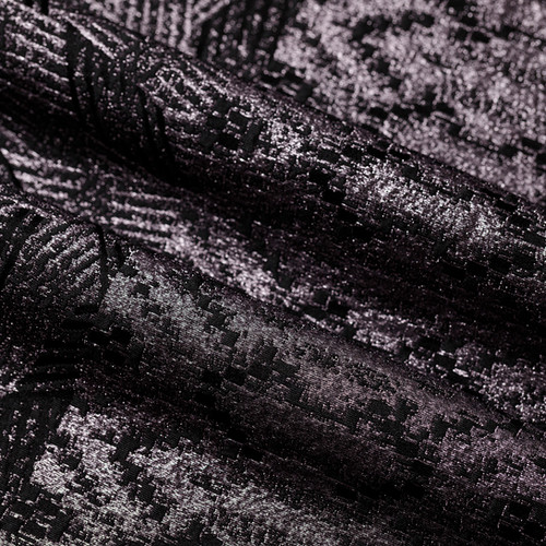 兵児帯・一本独鈷（黒/パープル） | 博多織 黒木織物