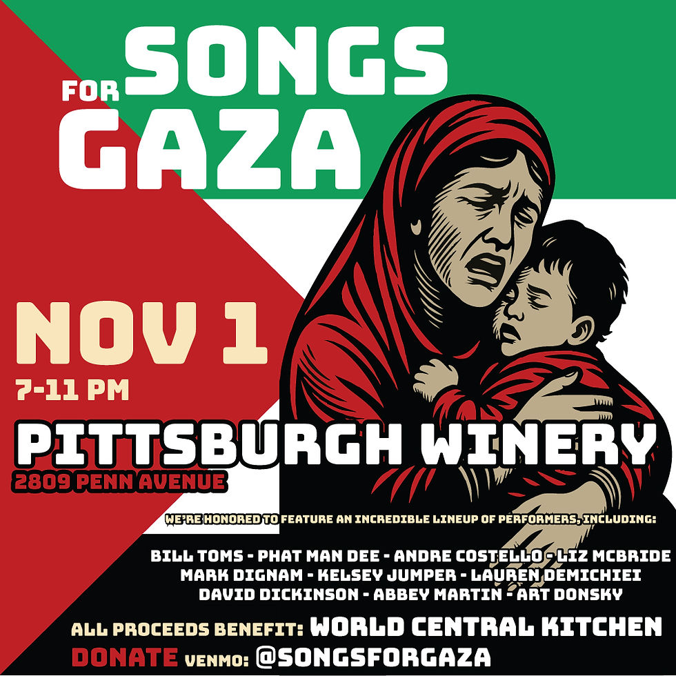 Songs for Gaza - Fundraising Concert for World Central Kitchen for Gaza Famine