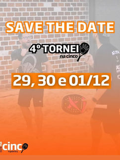 4º Torneio na Cinco
