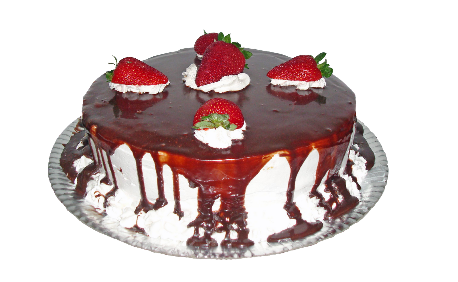 Torta de Morango com Chocolate