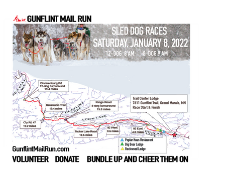 GunFlint Mail Run - Cheer them on!!