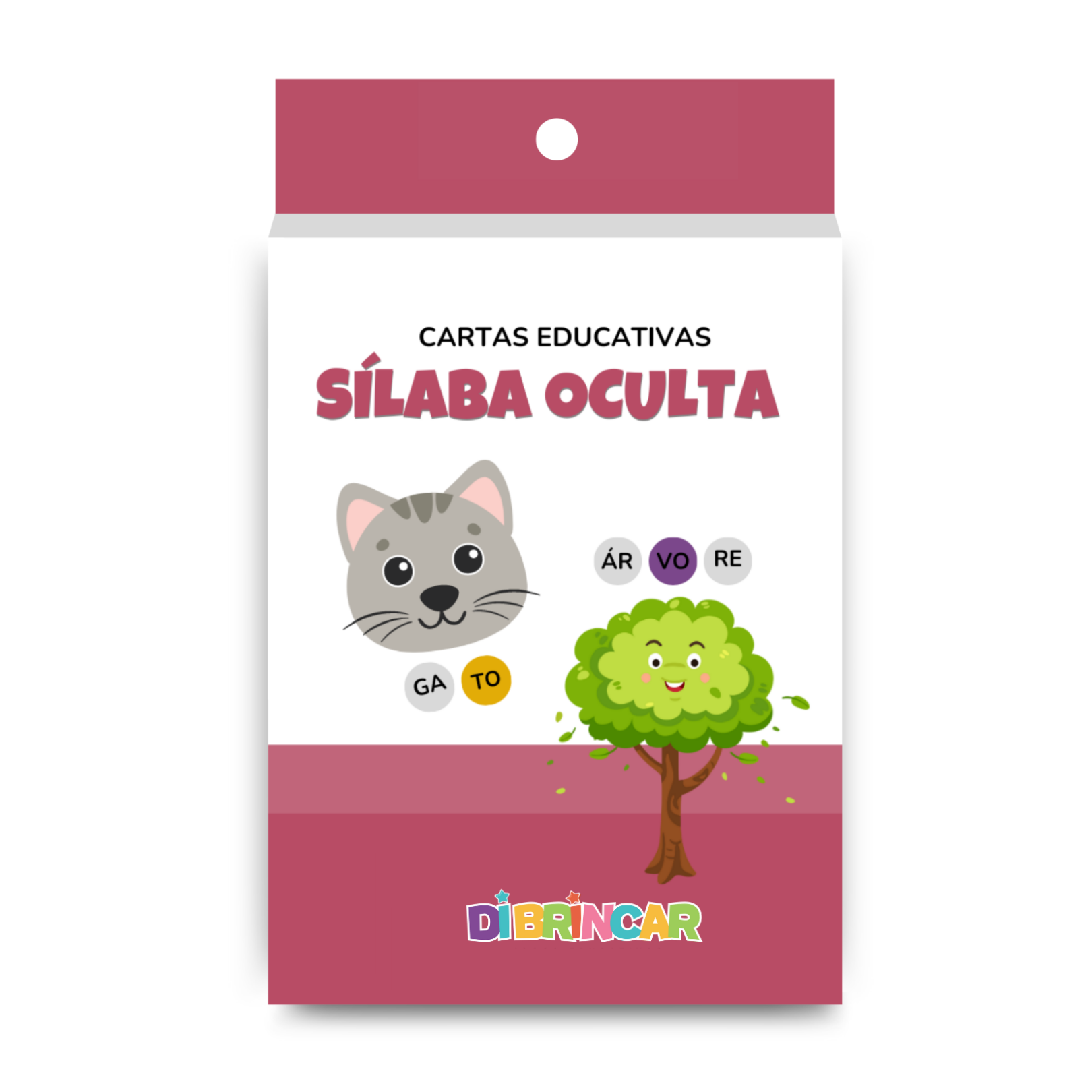 Cartas educativas - Sílaba Oculta