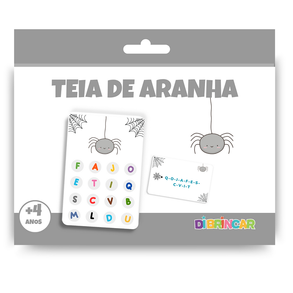 JOGO EDUCATIVO - TEIA DE ARANHA