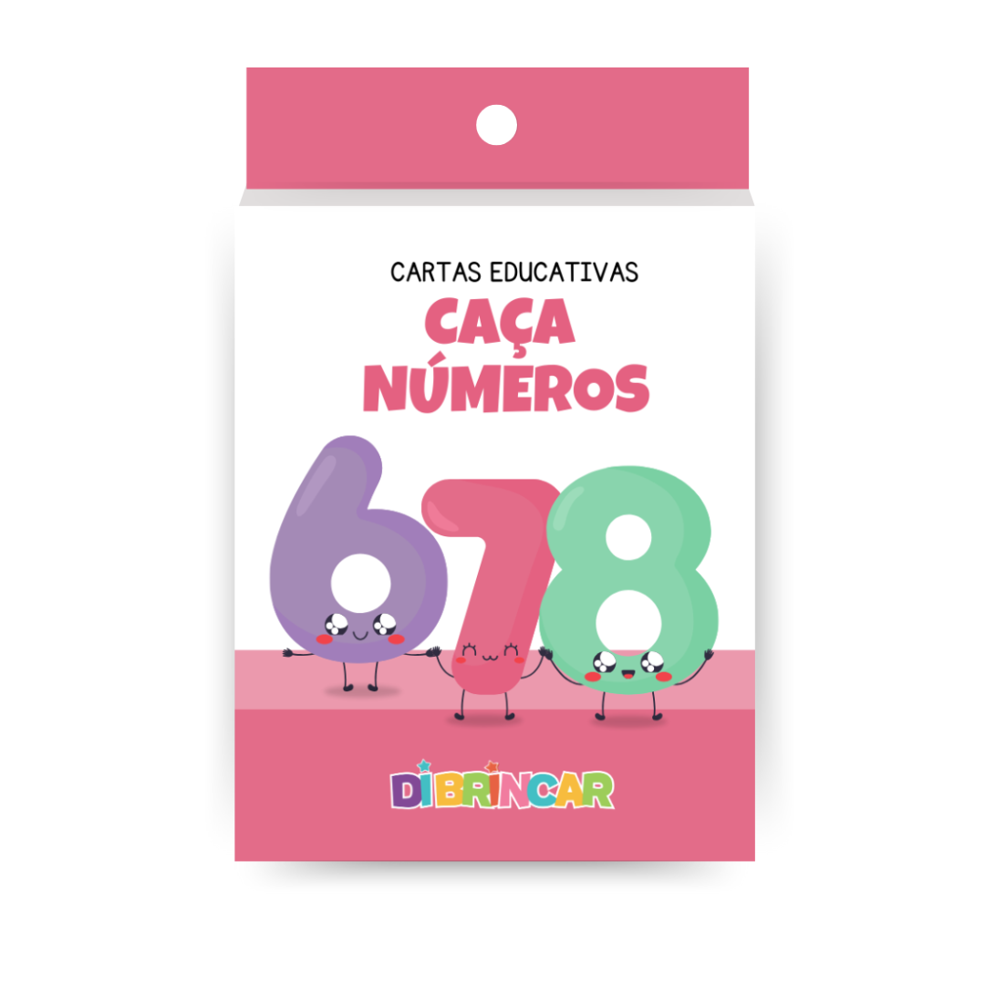 Cartas educativas - Caça números