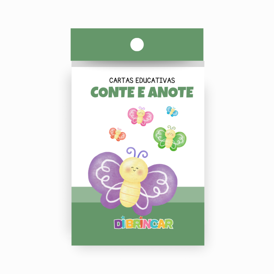 Cartas educativas - Conte e anote