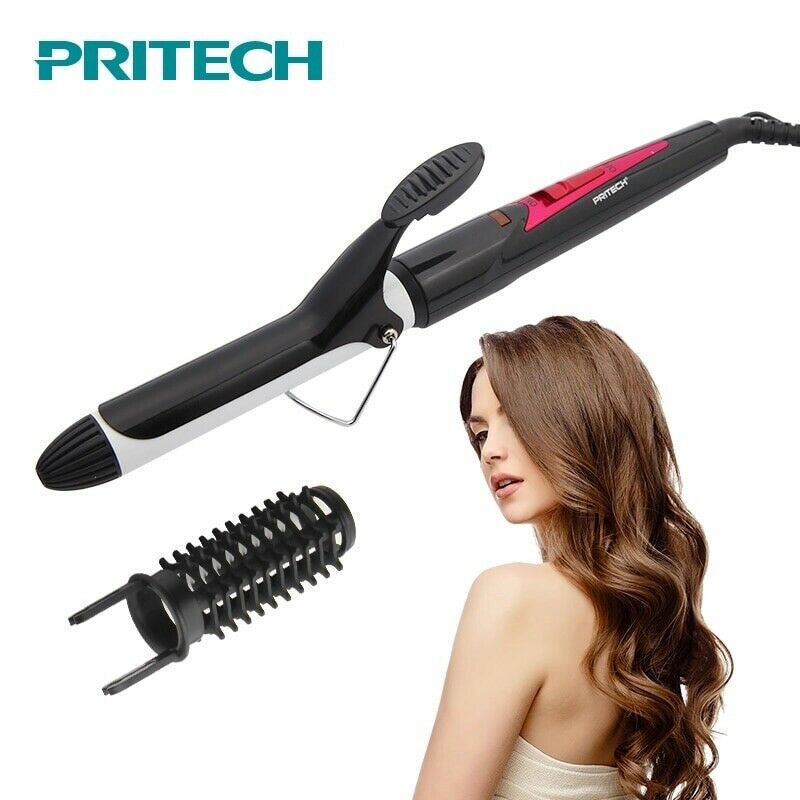 Thumbnail: PRITECH PROFESSIONAL HAIR CURLER,MAXIMUM HEATING TEMPERATURE 180º, POWER: 25 W
