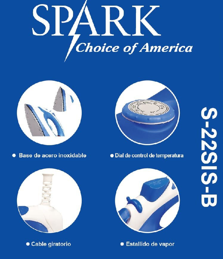 Thumbnail: SPARK PLACHA steam S-22SISB 2200W