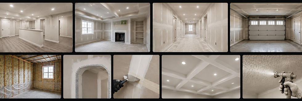 Drywall Hub completed drywall work