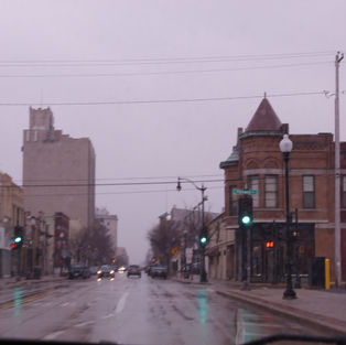 Driving around Oshkosh