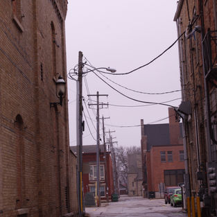 Downtown alleyway Oshkosh