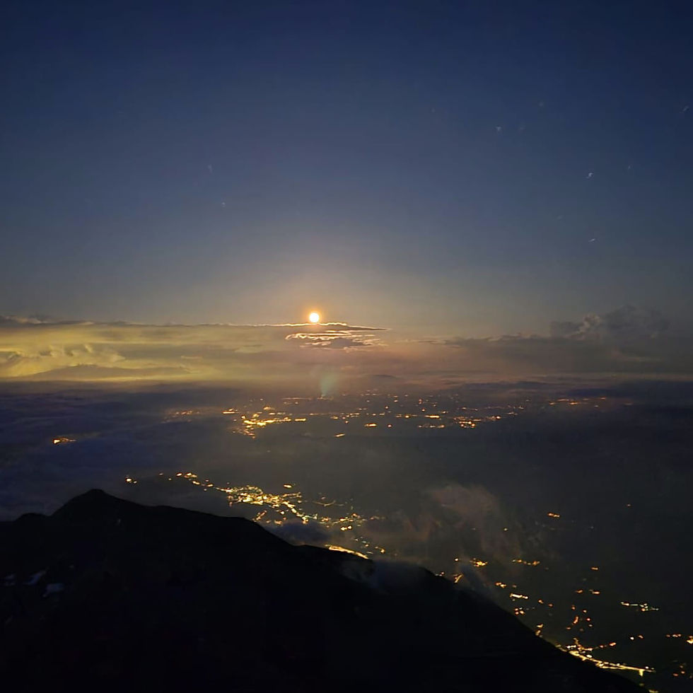 Panoramic view of the Valle di Susa from Mount Rocciamelone, taken by our climber Simone Minutillo