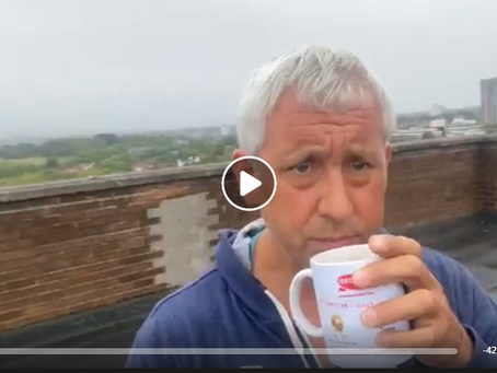 Jon Wedger Live Brew With A View - update, trolls, sra support for victims, thank you Tracy and Rita