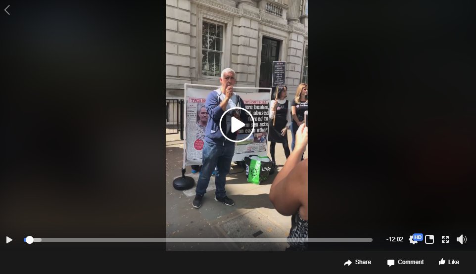 Jon Wedger - Protest Stop The Abuse
