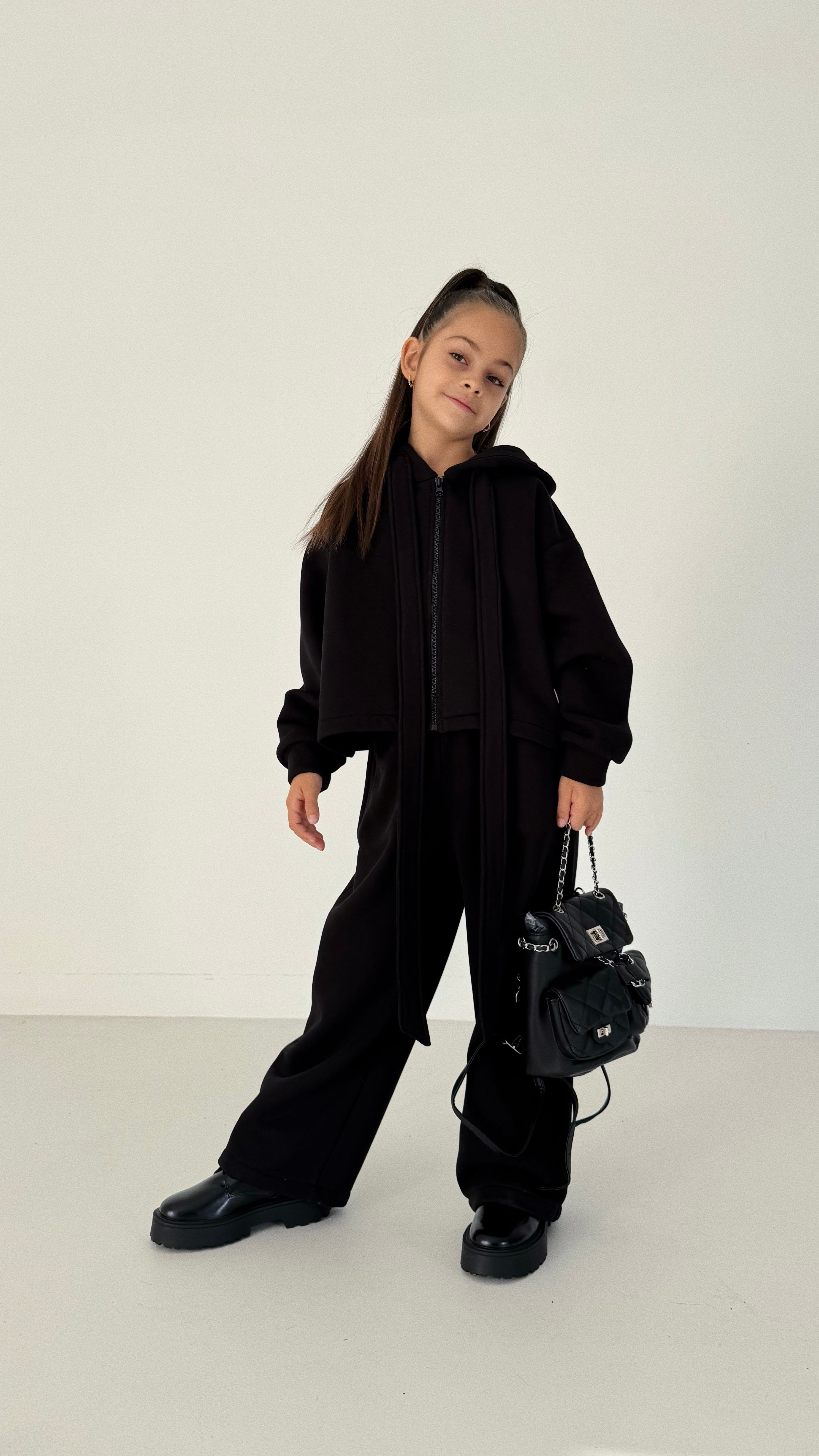 ШТАНИ BAGGY ЧОРНІ