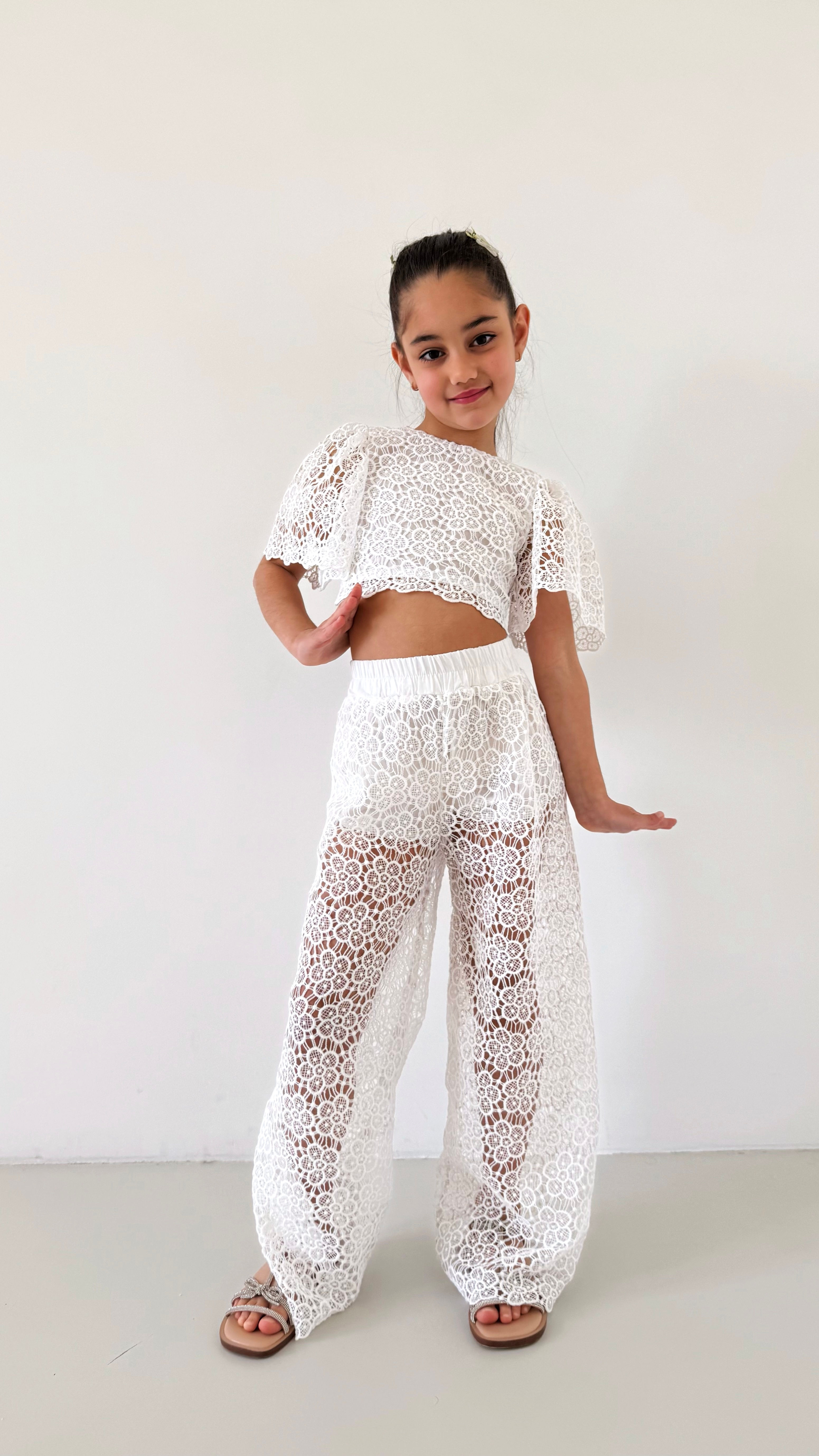 ШТАНИ МЕРЕЖИВО БІЛІ