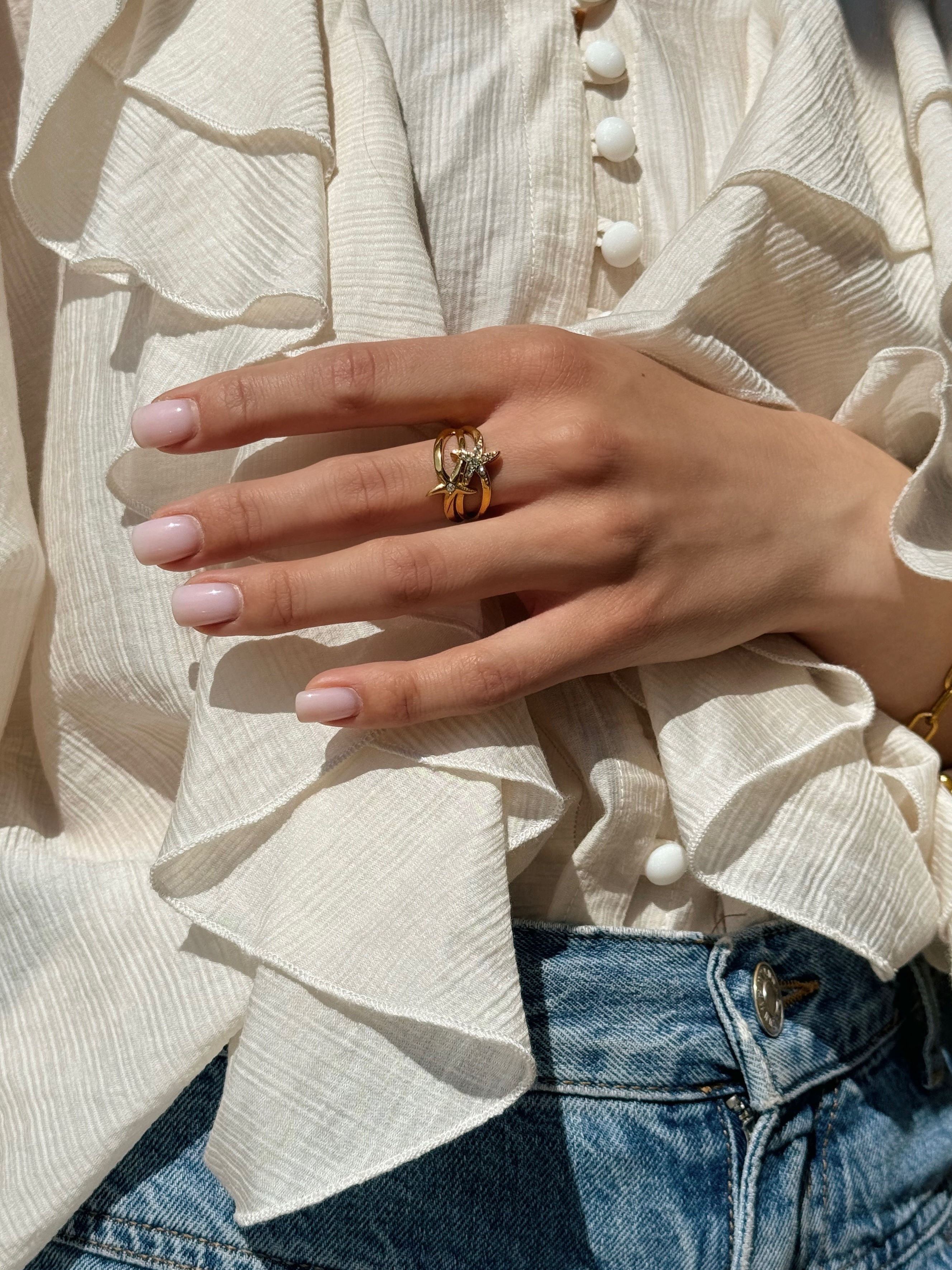 КІЛЬЦЕ З МОРСЬКИМИ ЗІРКАМИ