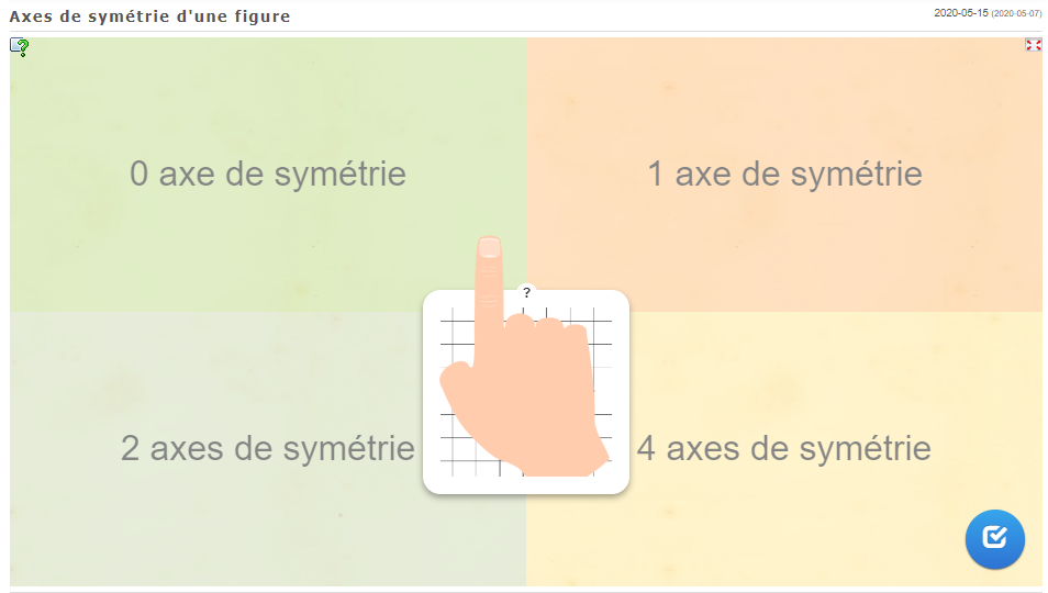 (D5) Axes de symétrie d'une figure