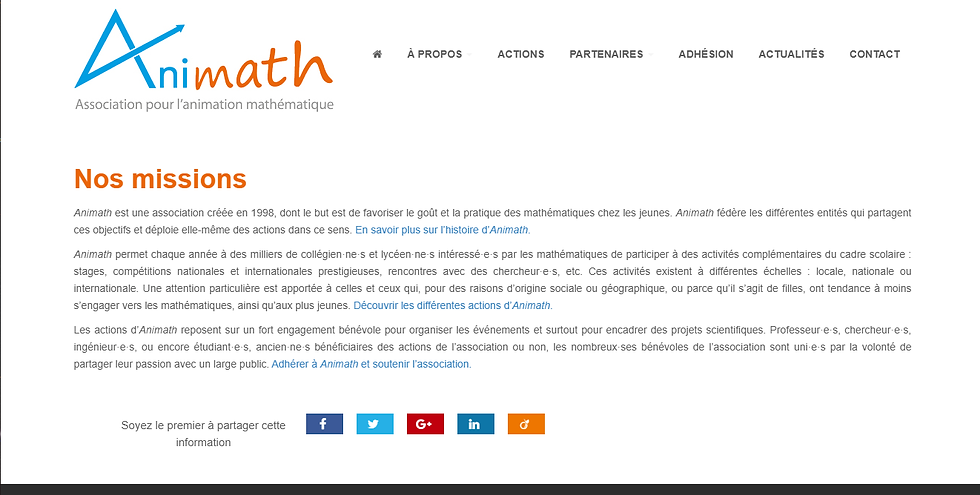 Animaths