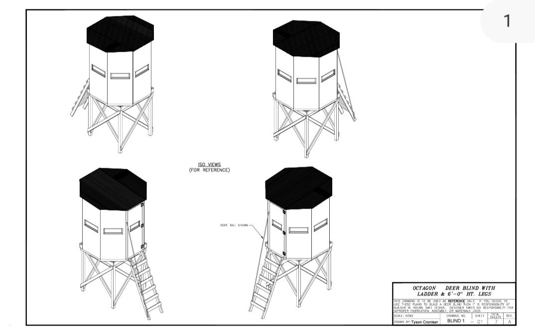 DIY 6-Foot Octagon Deer Hunting Blind
