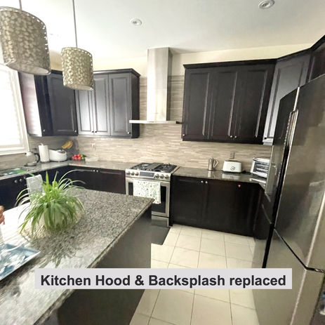 Kitchen hood installation