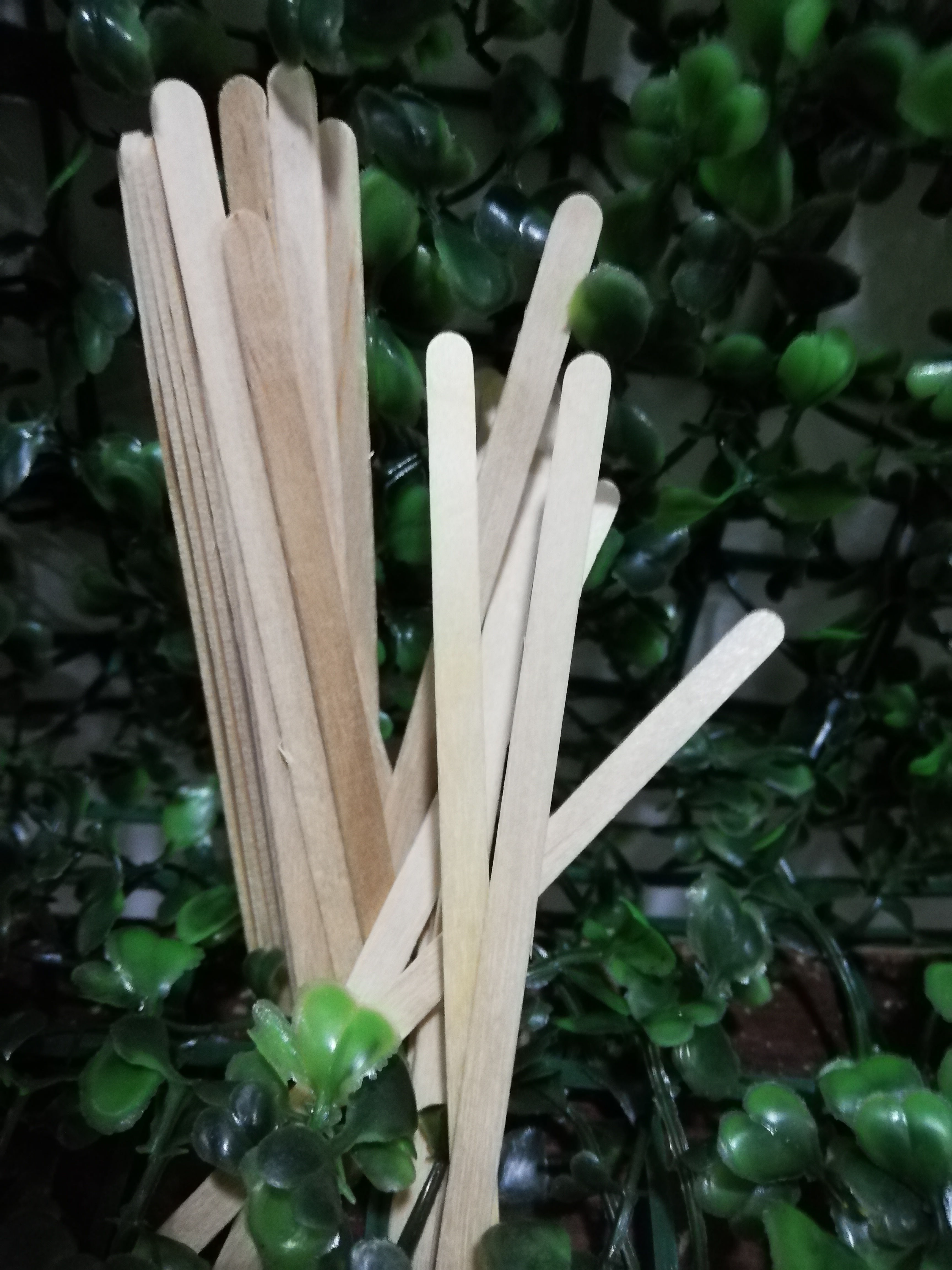 MEZCLADORES EN MADERA 14 CM