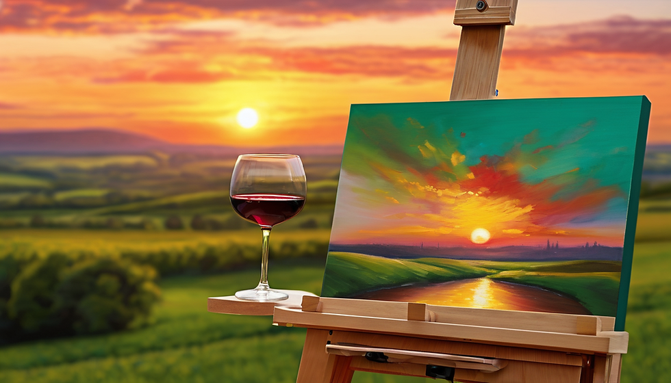 Paint & Sip: Landscape Edition