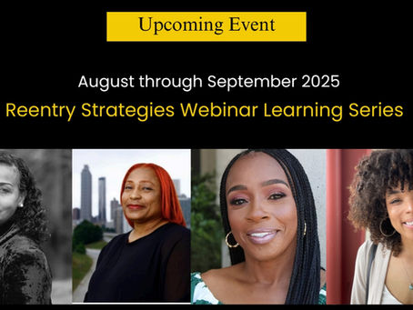 Reentry Strategies Webinar Learning Series