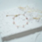 Thumbnail: Semesta - Strawberry Quartz Chain Bracelet