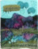 Mountains Stitched Landscape