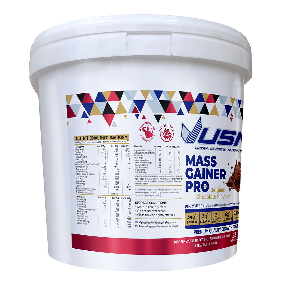 Thumbnail: Mass Gainer Pro - Belgium Chocolate