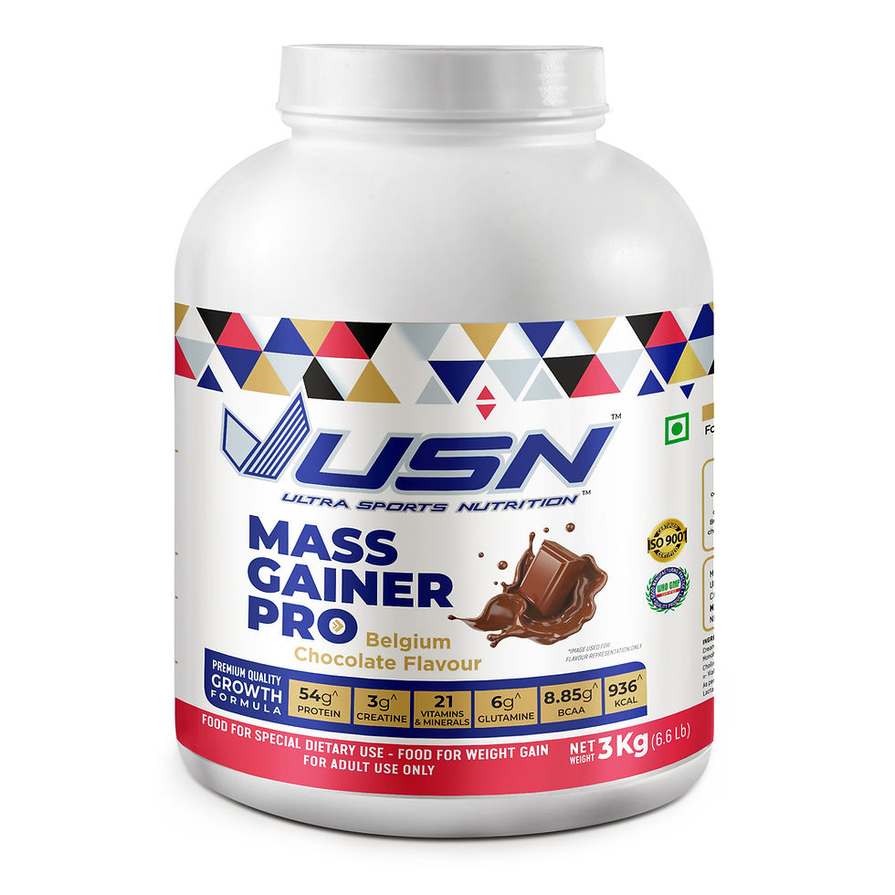 Mass Gainer Pro - Belgium Chocolate(3Kg)
