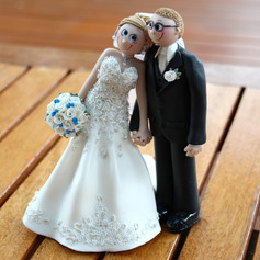 Custom made wedding cake topper