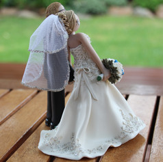 custom made wedding cake topper