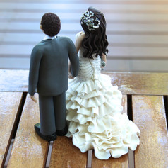custom made wedding cake topper