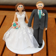 custom made wedding cake topper