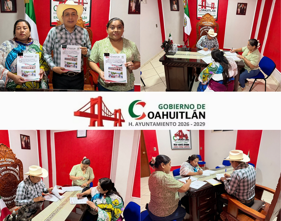 𝐂𝐎𝐀𝐇𝐔𝐈𝐓𝐋𝐀𝐍 𝐀𝐕𝐀𝐍𝐙𝐀 𝐂𝐎𝐍 𝐎𝐑𝐃𝐄𝐍 𝐘 𝐑𝐄𝐒𝐏𝐎𝐍𝐒𝐀𝐁𝐈𝐋𝐈𝐃𝐀𝐃