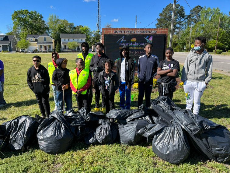 Crescent Temple #148 Community Cleanup