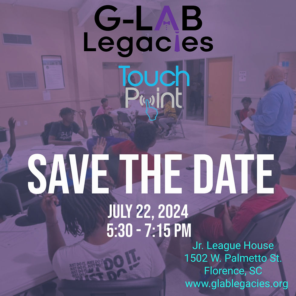G-Lab TouchPoint July 22nd