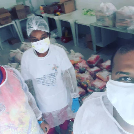 Projeto da paróquia São Mateus beneficia 110 famílias pobres, durante a pandemia