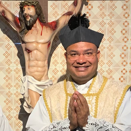 Padre Flávio Roberto assume pastoreio da paróquia Santa Rita de Cássia