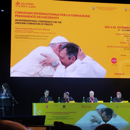 Padre Anderson Gomes participa, em Roma, do Congresso Internacional para a Formação Permanente dos Sacerdotes