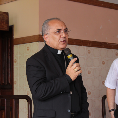 Dom Vítor realiza sua primeira reunião geral com o clero da Arquidiocese