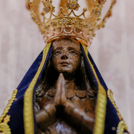 Festejos em honra de Nossa Senhora Aparecida, na paróquia da Farolândia