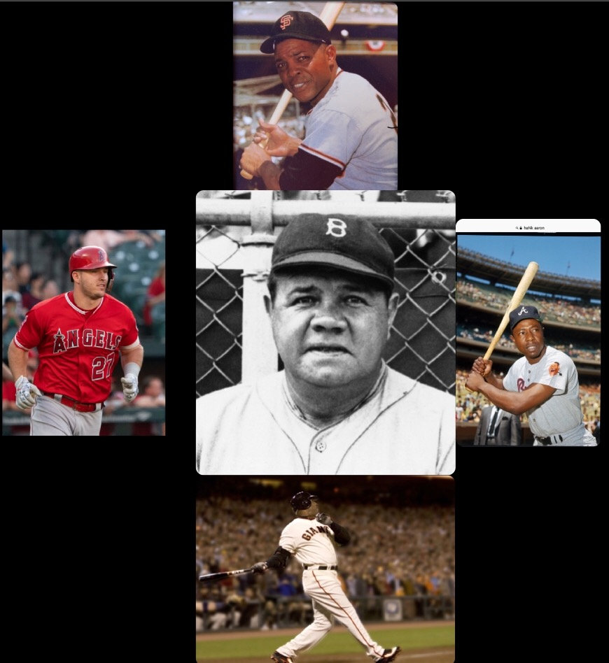 The Top 5 MLB Players Of All Time!